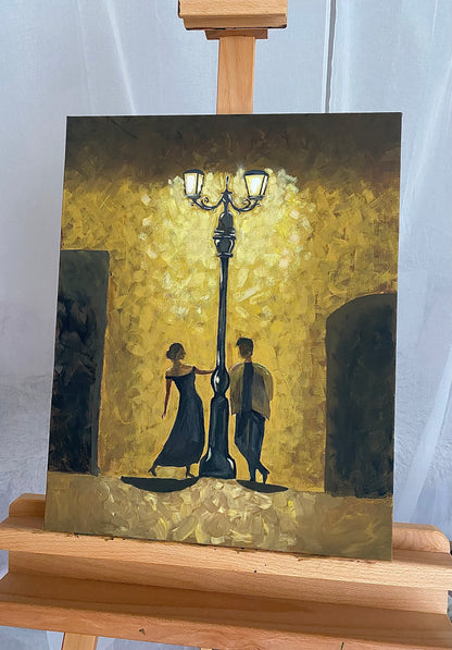 Cherishing moments - 40x50 cm Original